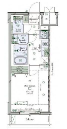 コンシェリア大塚ヒルサイドスクエア 2階 間取り図