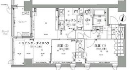 ガーデニエール砧レジデンス 914 間取り図