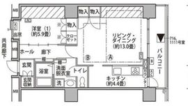 東雲キャナルコートCODAN 18-1111 間取り図