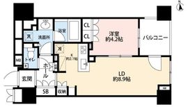 サンメゾン目白高田 9階 間取り図