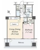 アークヒルズ仙石山レジデンス 15階 間取り図