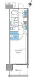ブランシエスタ王子 409 間取り図