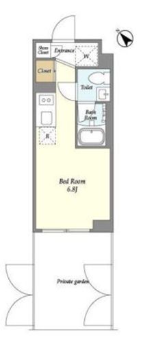 ASTILE西新宿Ⅱ (アスティーレ西新宿2) 103 間取り図