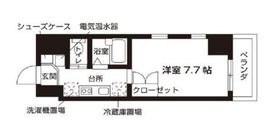 ローズウッド・ハイツ門前仲町 1107 間取り図