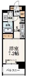 アトラス笹塚 6階 間取り図