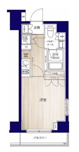 セジョリ早稲田鶴巻町 703 間取り図