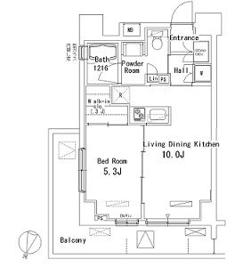 パークアクシス方南町 902 間取り図