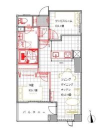 アルテール新御徒町 302 間取り図