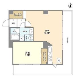 ミリアレジデンス南麻布 604 間取り図