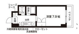 ローズウッド・ハイツ門前仲町 208 間取り図
