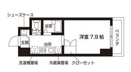 ローズウッド・ハイツ門前仲町 1211 間取り図