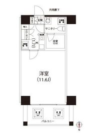 クイズ恵比寿 412 間取り図