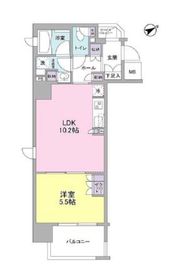 フレアージュ恵比寿 304 間取り図