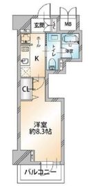 コンシェリア東京入谷ステーションフロント 7階 間取り図