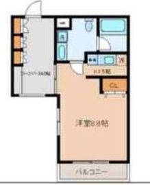 ミリアレジデンス桜新町 2階 間取り図