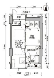 東雲キャナルコートCODAN 11-505 間取り図