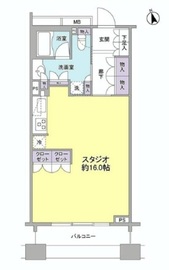 パークフラッツ銀座イースト 905 間取り図