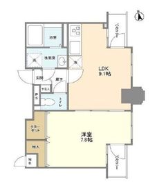 パークヒルズ 602 間取り図
