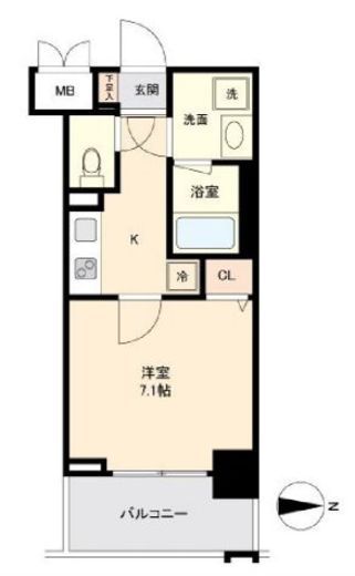 ロイジェント板橋本町 213 間取り図