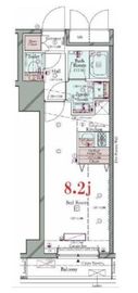 コンシェリア後楽園 HILLTOP SQUARE （ヒルトップスクエア） 2階 間取り図