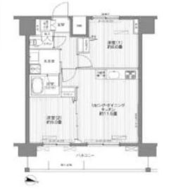 センテニアル王子神谷 9階 間取り図