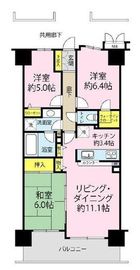 A-フロントステージメイツTATSUMI 9階 間取り図