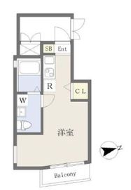 テラス恵比寿 301 間取り図