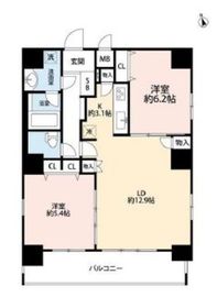 メイクスデザイン茅場町 5階 間取り図