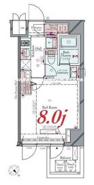 コンシェリア大森山王クロッシア 403 間取り図