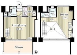 ROKA TERRAZZA （ロカテラーザ） 1308 間取り図