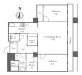 リバーシティ21イーストタワーズ 10-3703 間取り図