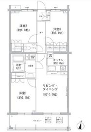 ヒューリックコート雪が谷 509 間取り図