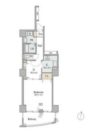 コラム神泉 405 間取り図