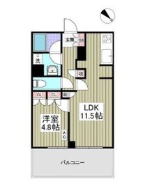 二子玉川ライズタワー 12階 間取り図