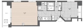 AKASAKA K MANSION 502 間取り図