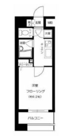 パレステュディオ渋谷ウエスト 13階 間取り図