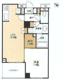 センチュリーフォレスト 4階 間取り図