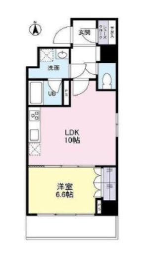 スカイタウン押上 405 間取り図