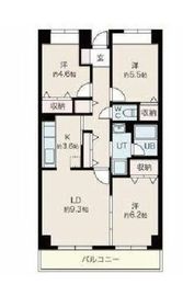 目黒本町マンション 210 間取り図