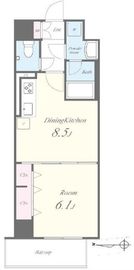 N residence SUMIYOSHI (エヌレジデンススミヨシ) 407 間取り図