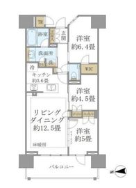 ブリリアシティ西早稲田 9階 間取り図