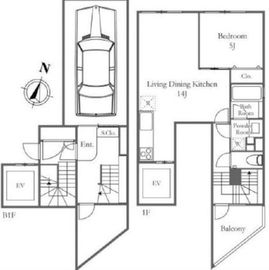 LEGALAND表参道 (リーガランド表参道) 1F1 間取り図