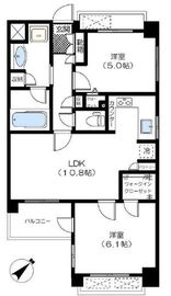 ライオンズシティ阿佐ヶ谷ベルミエール 2階 間取り図