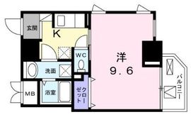 グランヒルズ西新宿 601 間取り図
