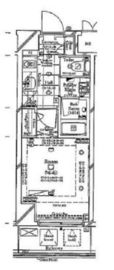 コンシェリア後楽園 6階 間取り図