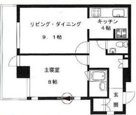 仙台坂オークヒルズ 703 間取り図