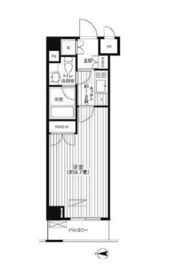 グランハイツ東新宿 218 間取り図