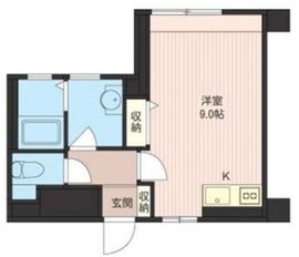 マストライフ目黒南 1006 間取り図