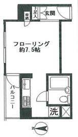 渋谷グランドハイツ 12階 間取り図