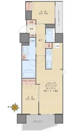 グランスイート文京音羽ウエスタージュ 10階 間取り図